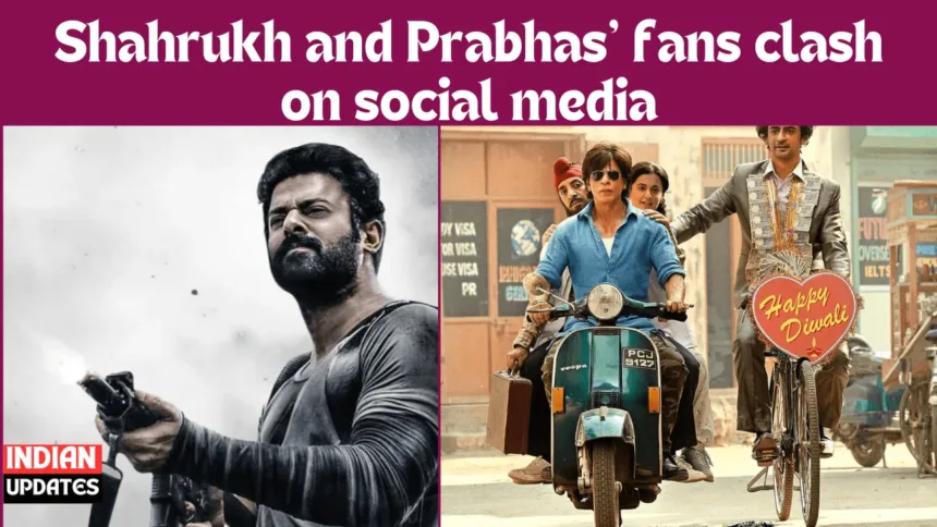 Shahrukh and Prabhas' fans clash on social media, 'Salar' director says, 'This isn't the right atmosphere for the film.